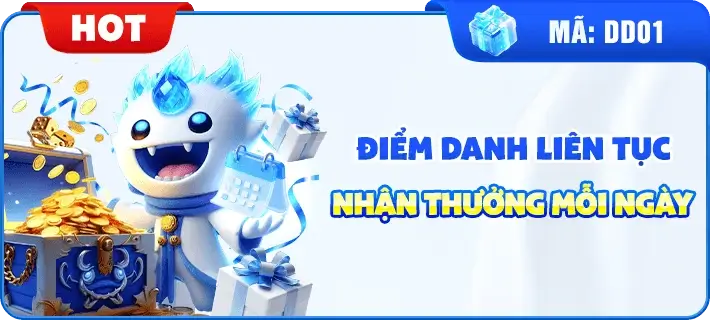 31llwin Điểm danh liên tục nhận thưởng mỗi ngày